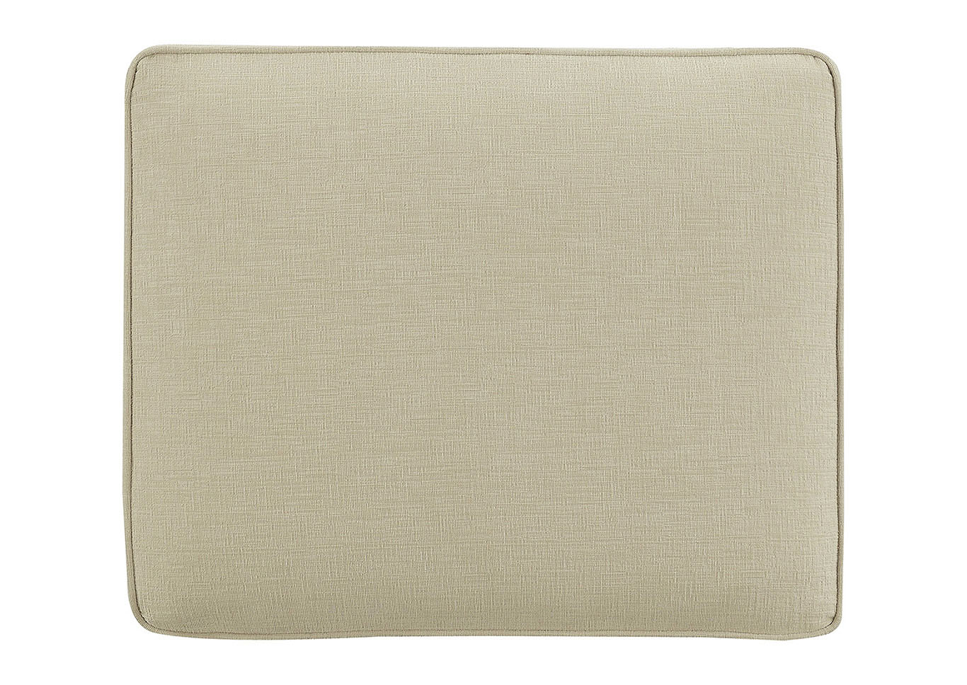 Isabella Cream Stationary Ottoman,Taba Home Furnishings